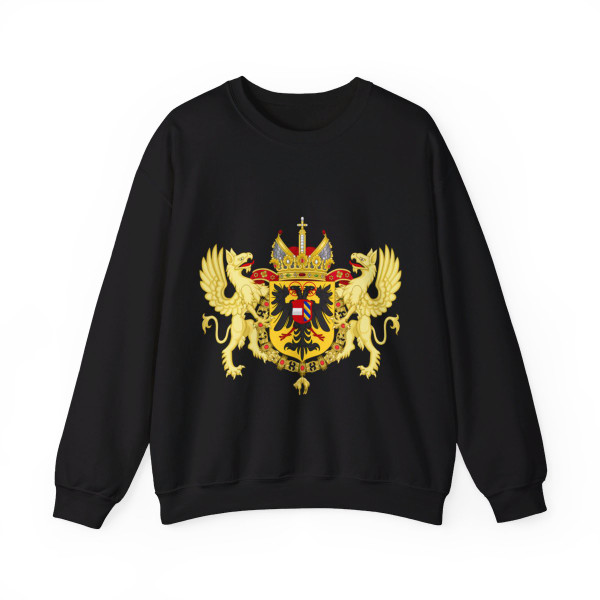 Ornamented Coat of Arms of Maximilian II, Holy Roman Emperor - Crewneck Sweatshirt