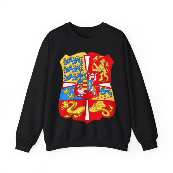 Royal Arms of Norway & Denmark (1559-1699) - Crewneck Sweatshirt