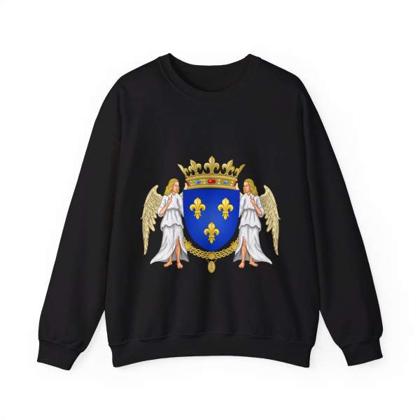 Royal Coat of Arms of Valois France - Crewneck Sweatshirt