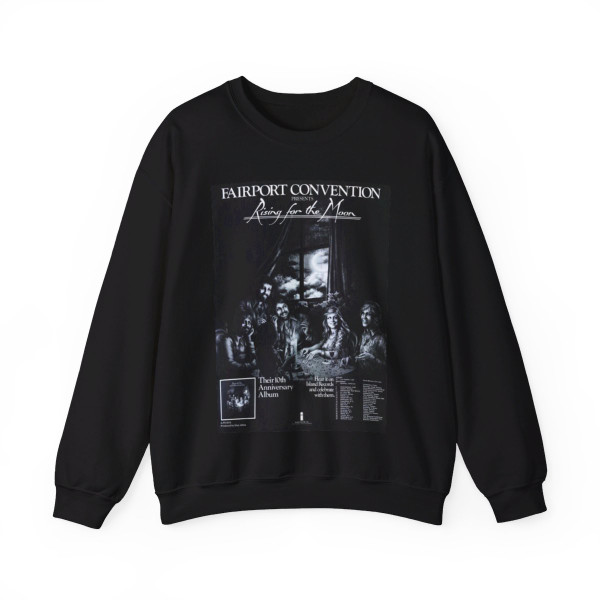 Fairport Convention 1975 (Music Poster) Crewneck Sweatshirt