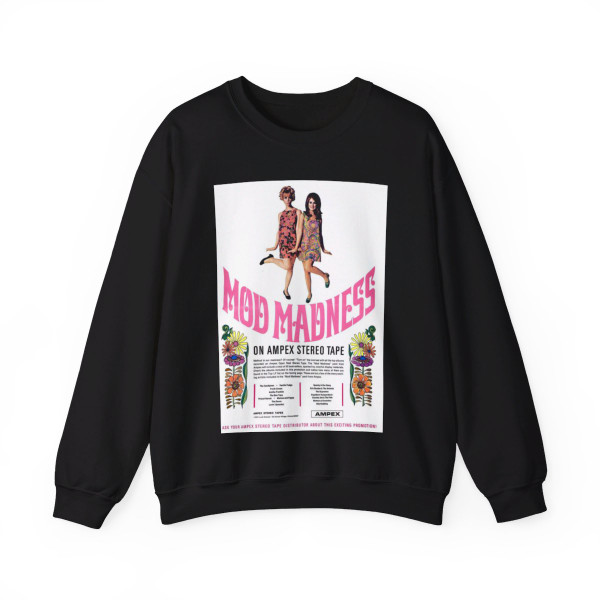 Ampex Stereo Tape 1967 (Music Poster) Crewneck Sweatshirt