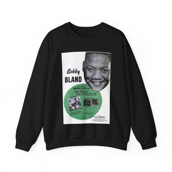 Bobby Bland 1963 II (Music Poster) Crewneck Sweatshirt