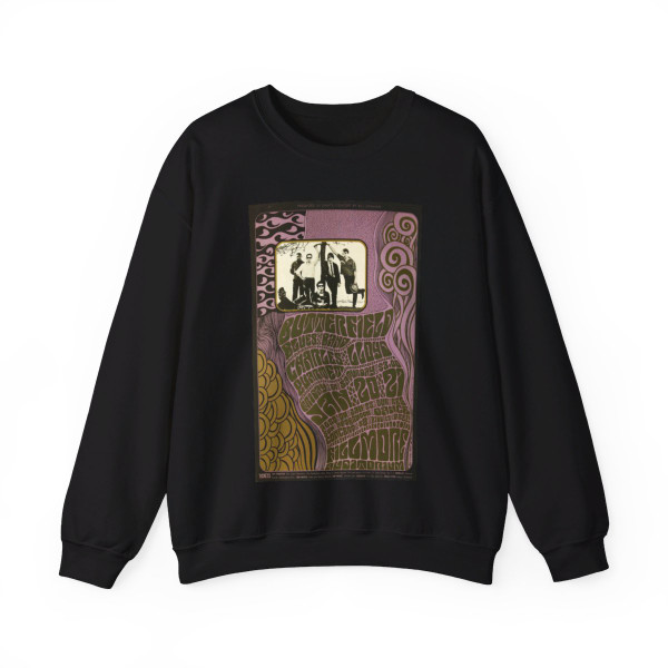 Butterfield Blues Band 1967 (Music Poster) Crewneck Sweatshirt