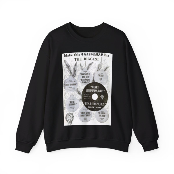 Chess Records 1958 III (Music Poster) Crewneck Sweatshirt