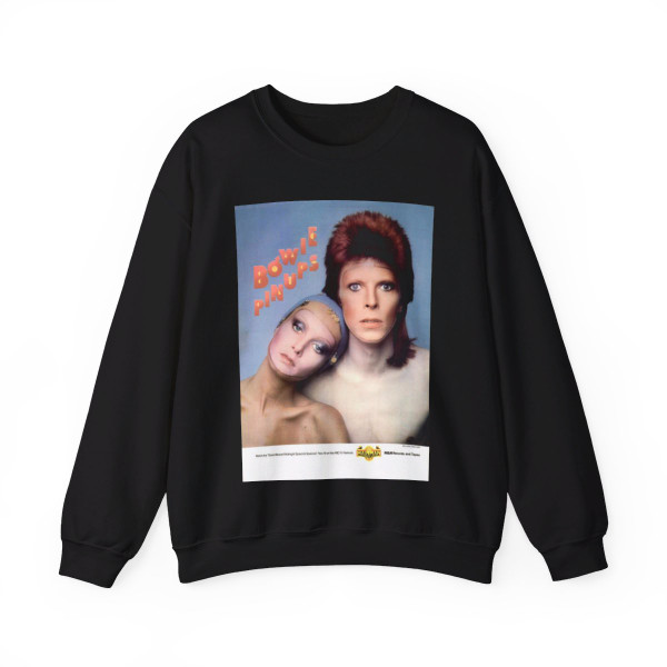 David Bowie - Pinups 1973 (Music Poster) Crewneck Sweatshirt