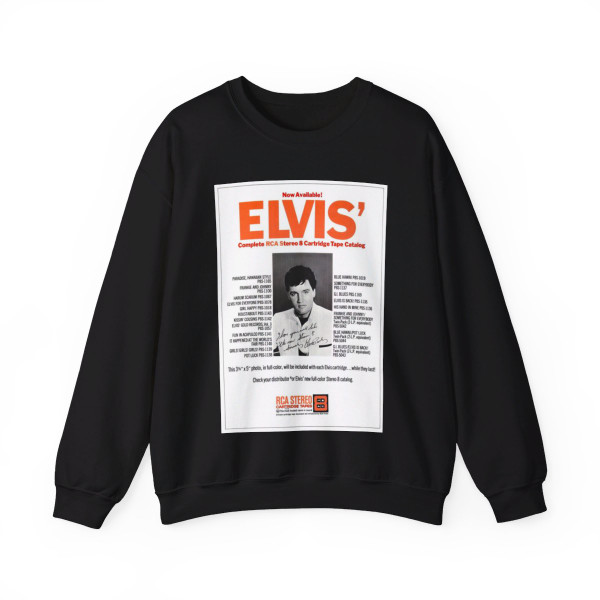 Elvis Presley 1966 IIII (Music Poster) Crewneck Sweatshirt