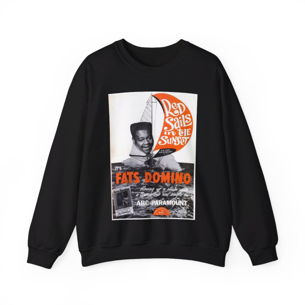 Fats Domino 1963 II (Music Poster) Crewneck Sweatshirt