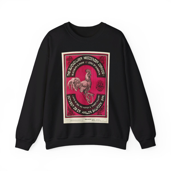 Quicksilver Messenger Service 1966 (Music Poster) Crewneck Sweatshirt