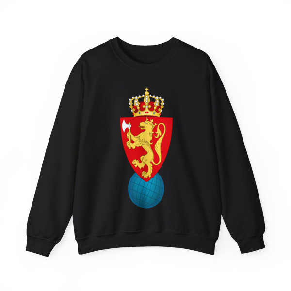 Coat of arms of the Geographical Survey of Norway - Crewneck Sweatshirt