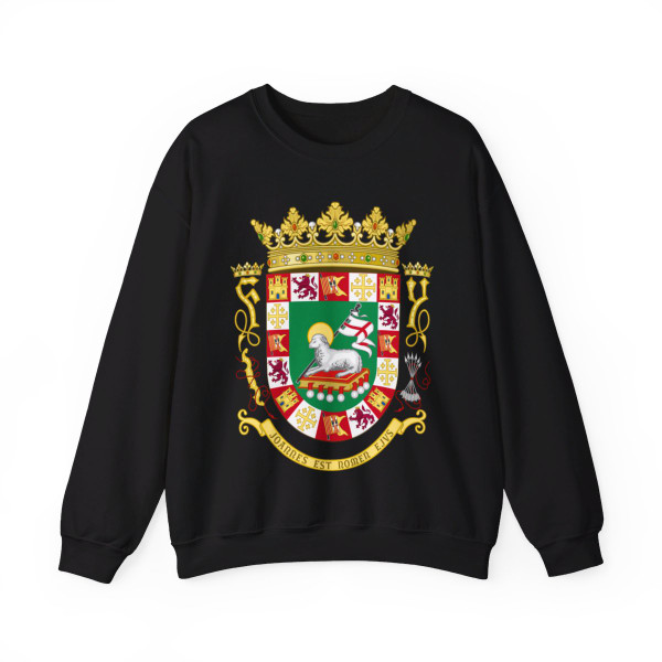 Coat of arms of the Commonwealth of Puerto Rico 2 - Crewneck Sweatshirt