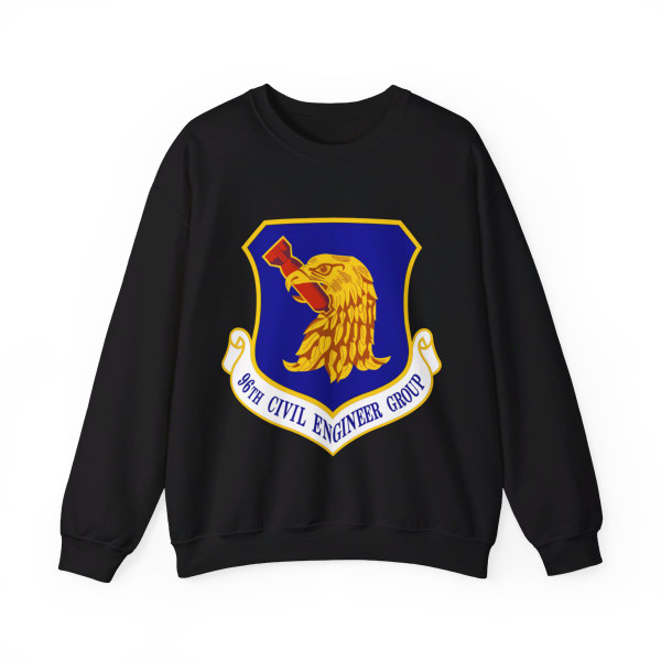 96 Civil Engineer Group AFMC (U.S. Air Force) Crewneck Sweatshirt
