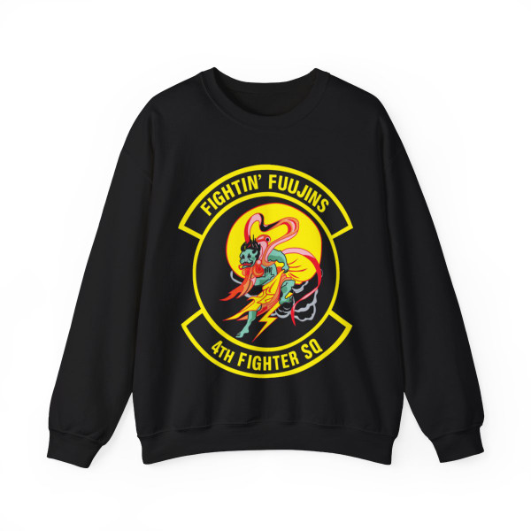 4th Fighter SQ Fightin' Fuujins (U.S. Air Force) Crewneck Sweatshirt