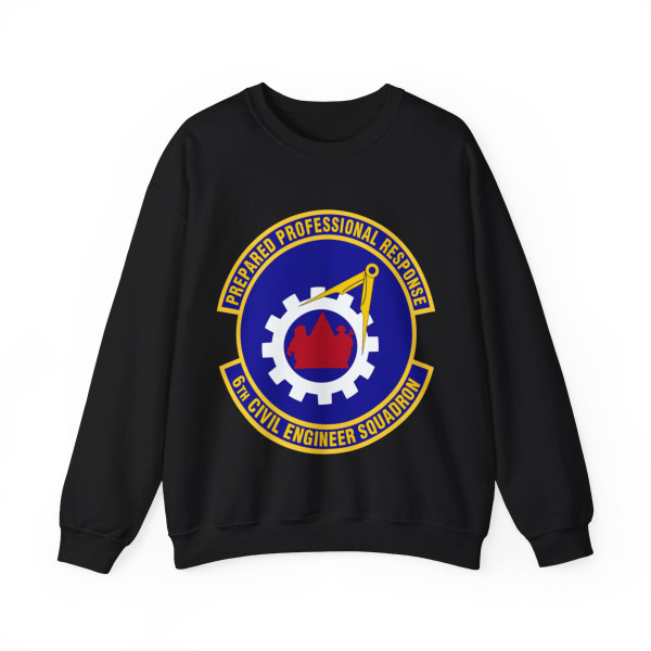 6th Civil Engineer Squadaron (U.S. Air Force) Crewneck Sweatshirt