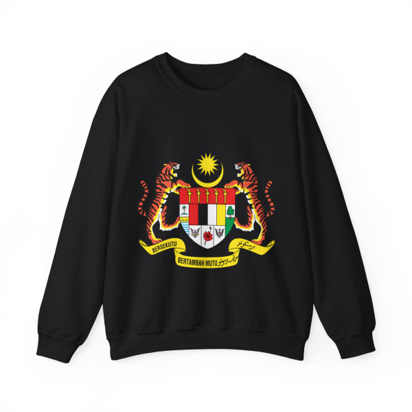 Coat of arms of Malaysia (1982-1988) - Crewneck Sweatshirt