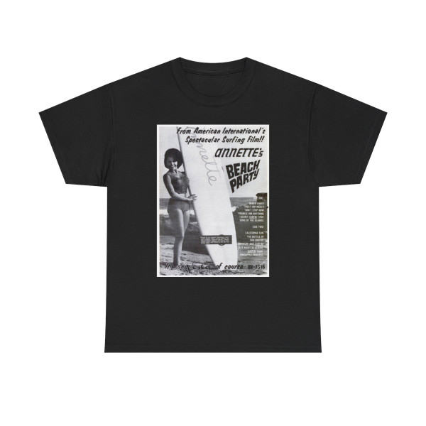 Anette's Beach Party 1963 (Music Poster) T-Shirt