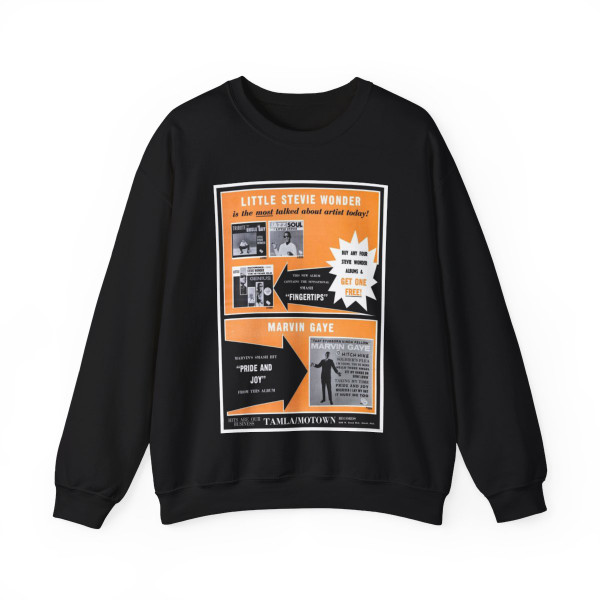 Tamla Motown 1963 III (Music Poster) Crewneck Sweatshirt