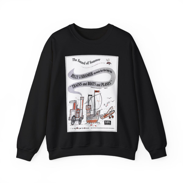 Billy J Kramer (Music Poster) Crewneck Sweatshirt