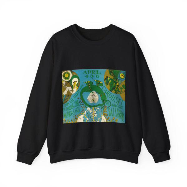 John Lee Hooker 1968 (Music Poster) Crewneck Sweatshirt