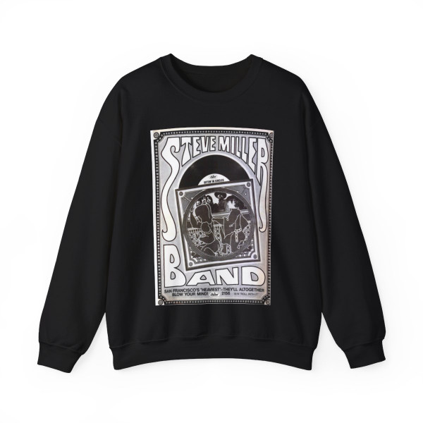 Steve Miller Band 1968 (Music Poster) Crewneck Sweatshirt