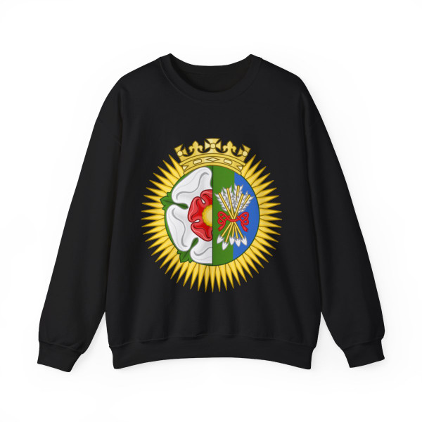 Tudor Rose and Arrows Badge - Crewneck Sweatshirt