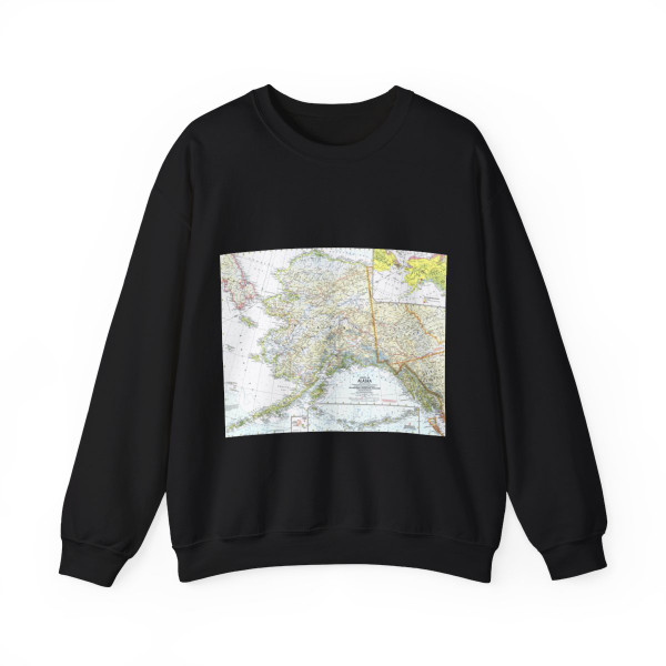 USA - Alaska (1959) (Map) Crewneck Sweatshirt