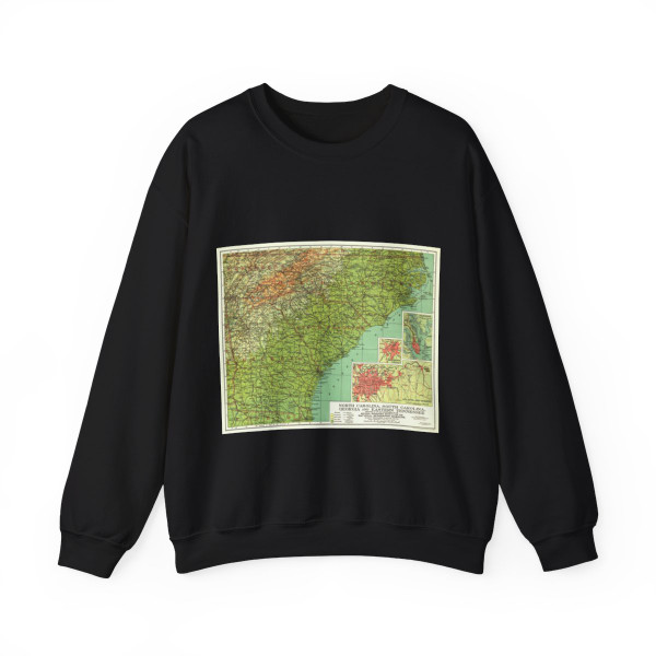 USA - Southeastern (1926) (Map) Crewneck Sweatshirt