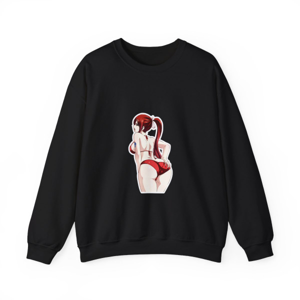 Fairy Tail Erza Scarlet 3 (Anime/Ecchi) Crewneck Sweatshirt