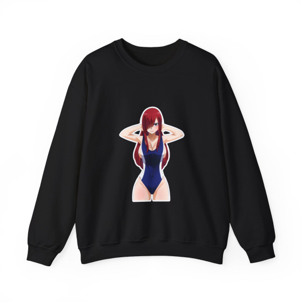 Fairy Tail Erza Scarlet 4 (Anime/Ecchi) Crewneck Sweatshirt