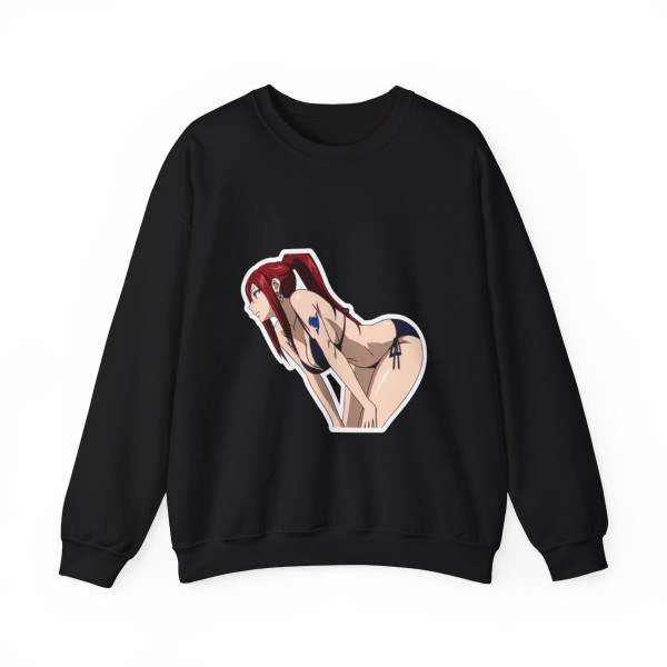Fairy Tail Erza Scarlet 5 (Anime/Ecchi) Crewneck Sweatshirt