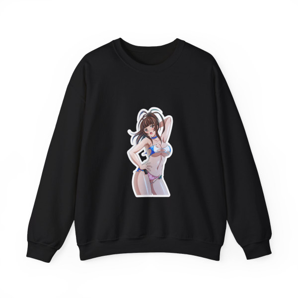 Ikkitousen Yagyuu Mitsuyoshi 1 (Anime/Ecchi) Crewneck Sweatshirt