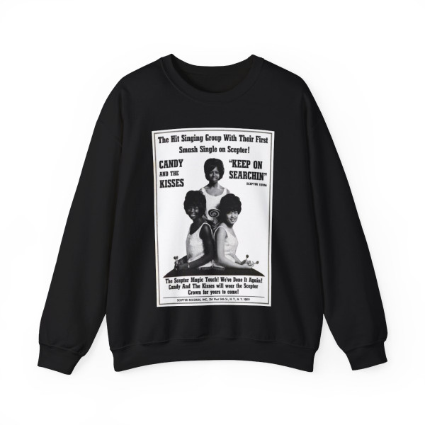 Candy and The Kisses 1965 (Music Poster) Crewneck Sweatshirt