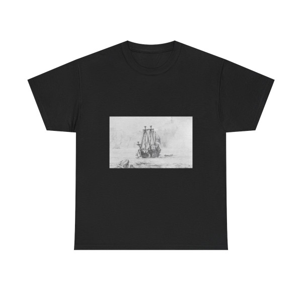 PUGET, Pierre -graphics- Navigation before a Promontory (Artwork) T-Shirt