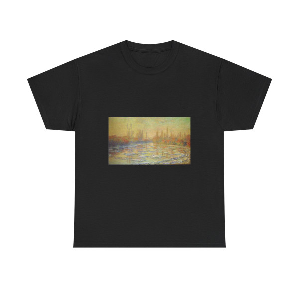MONET, Claude - Ice Thawing on the Seine (Artwork) T-Shirt