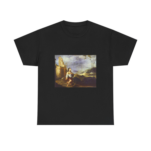 MURILLO, Bartolome Esteban - The Prodigal Son Feeding Swine (Artwork) T-Shirt