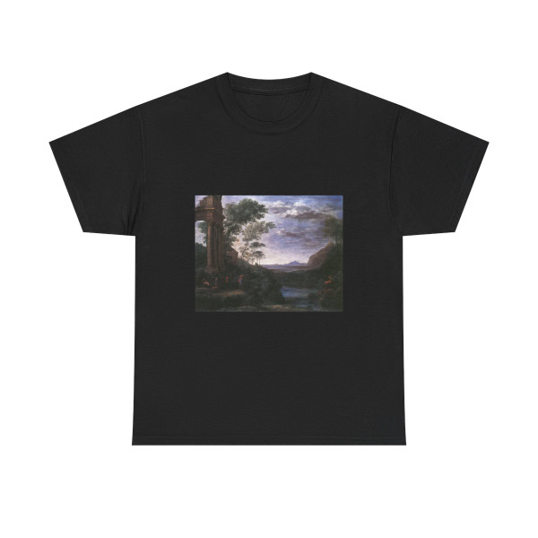 CLAUDE LORRAIN - Landscape with Ascanius Shooting the Stag of Sylvia (Artwork) T-Shirt
