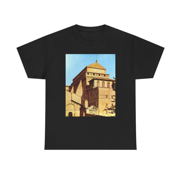 MICHELANGELO, Buonarroti - Exterior of the Sistine Chapel (Artwork) T-Shirt
