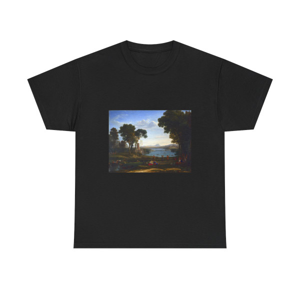 CLAUDE LORRAIN - Landscape with the Marriage of Isaac and Rebecca (Artwork) T-Shirt