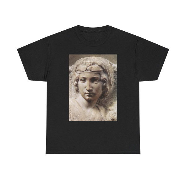 MICHELANGELO, Buonarroti - Madonna (Tondo Pitti), detail (Artwork) T-Shirt