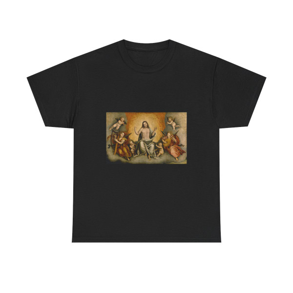 LANINO, Bernardino - Triumph of Christ with Angels and Cherubs (Artwork) T-Shirt