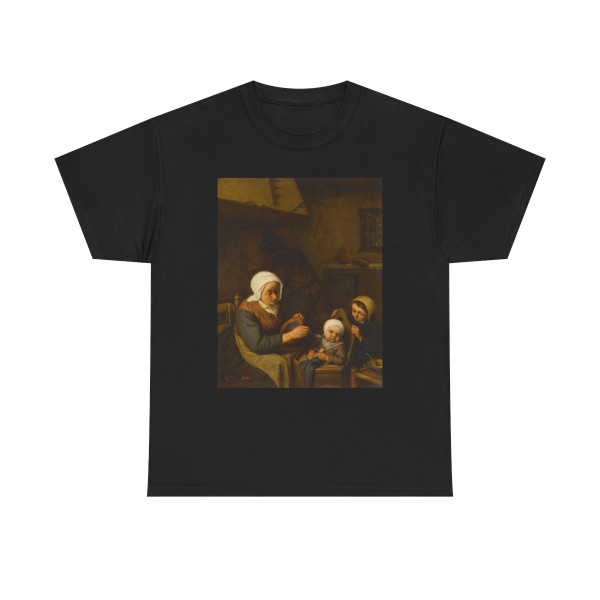 OSTADE, Adriaen Jansz. van - Peasant Family (Artwork) T-Shirt