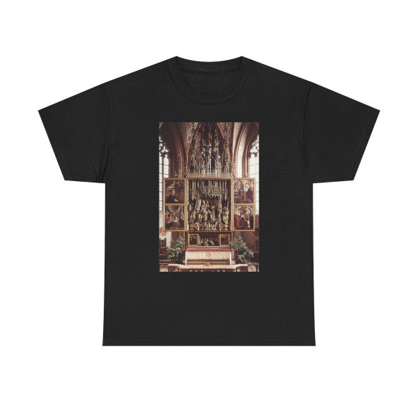 PACHER, Michael -Pilgrimage- St Wolfgang Altarpiece (Artwork) T-Shirt