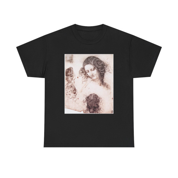 LEONARDO da Vinci - Head of Leda (Artwork) T-Shirt