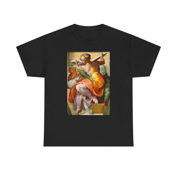 MICHELANGELO, Buonarroti - The libyan sibyl 2 (Artwork) T-Shirt