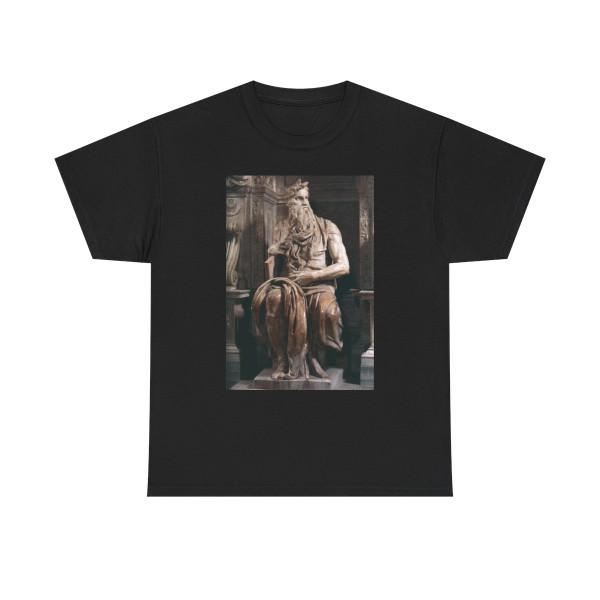MICHELANGELO, Buonarroti - Tomb of Pope Julius II Moses detail1 (Artwork) T-Shirt