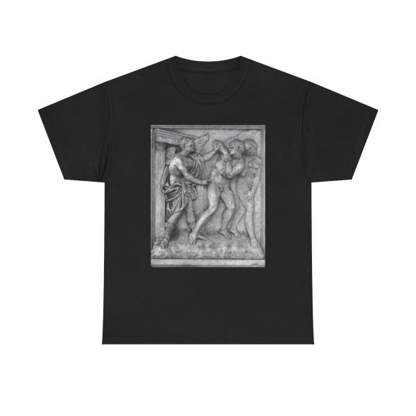 QUERCIA, Jacopo della -bologna- Expulsion of Adam and Eve from the Paradise (Artwork) T-Shirt