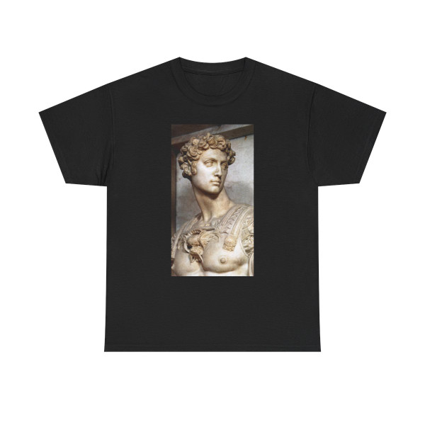 MICHELANGELO, Buonarroti -Medicis- Tomb of Giuliano de' Medici (detail)2 (Artwork) T-Shirt
