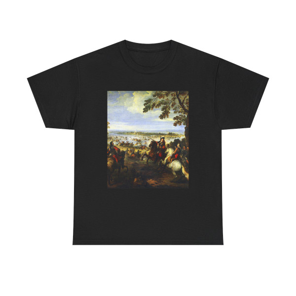 PARROCEL, Joseph - The Crossing of the Rhine by the Army of Louis XIV, 1672 (Artwork) T-Shirt