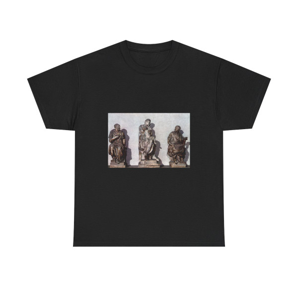 MICHELANGELO, Buonarroti -Medicis- Medici Madonna, between Sts Cosmas and Damian (Artwork) T-Shirt
