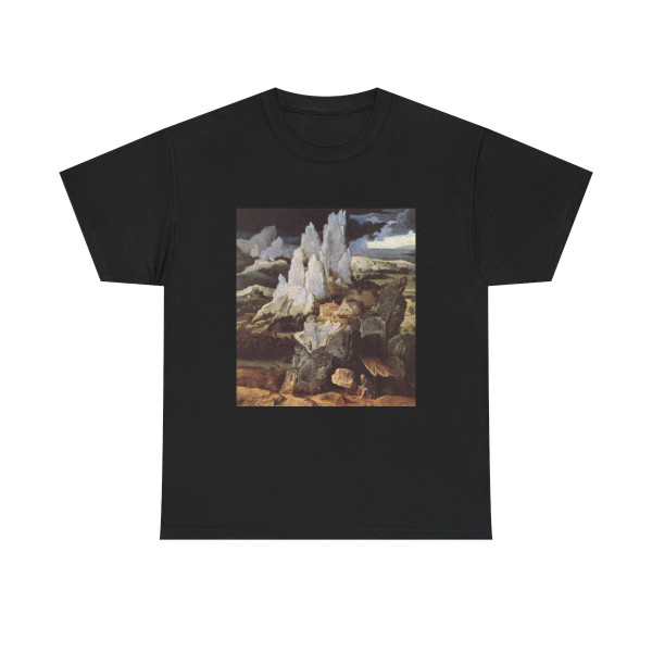 PATENIER, Joachim - St Jerome in Rocky Landscape (Artwork) T-Shirt