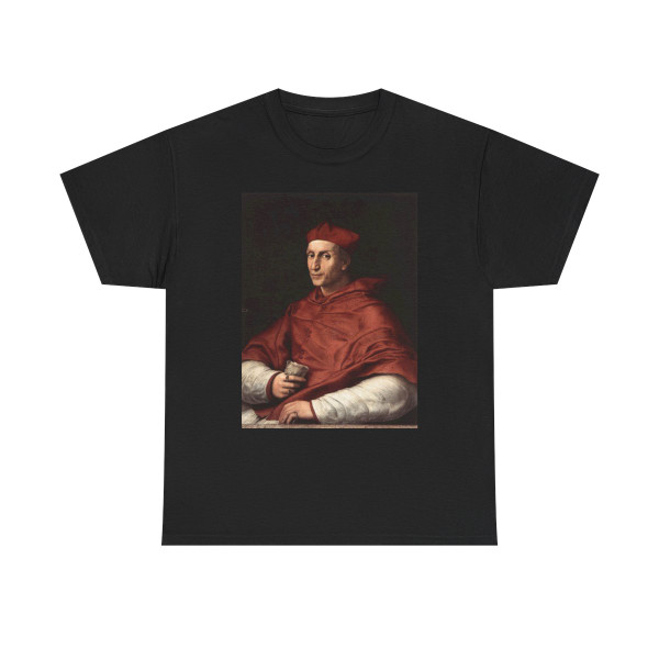 RAFFAELLO Sanzio - Portrait of Cardinal Bibbiena (Artwork) T-Shirt